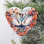 Ornement Swans in Love