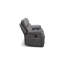 Faux Leather Reclining Sofa-433330067