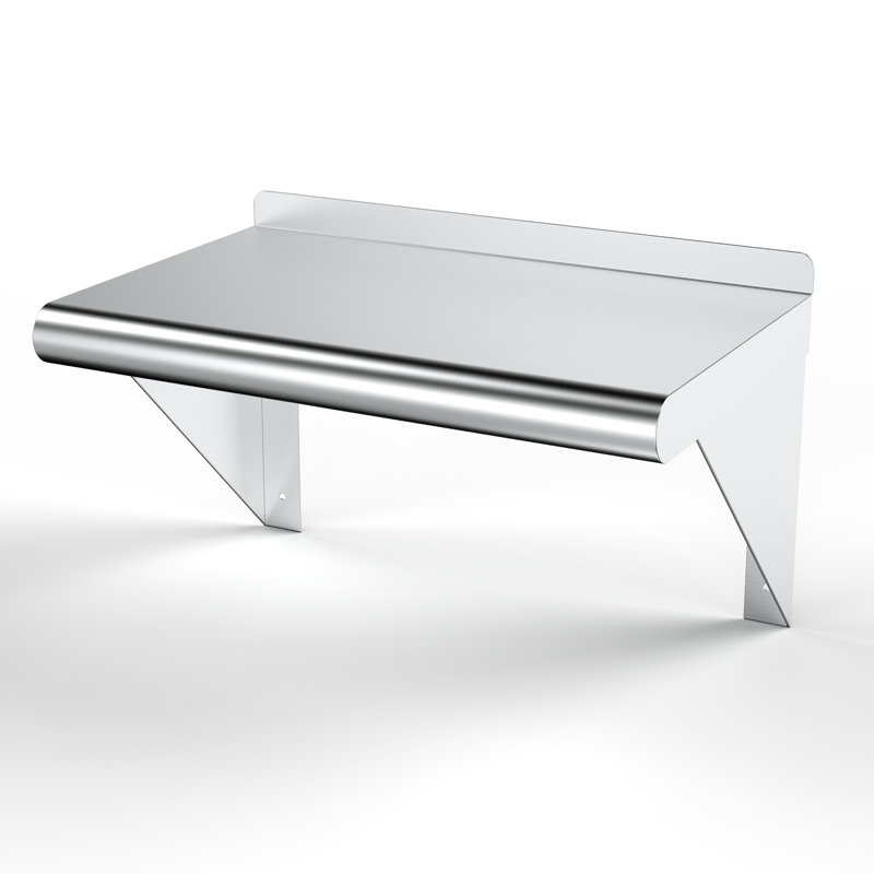 Tablette de support en métal rectangulaire