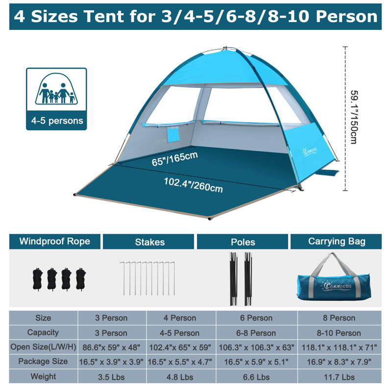 3 Person Tent