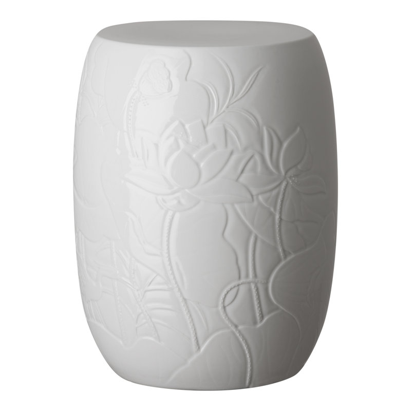 Ceramic Accent Stool