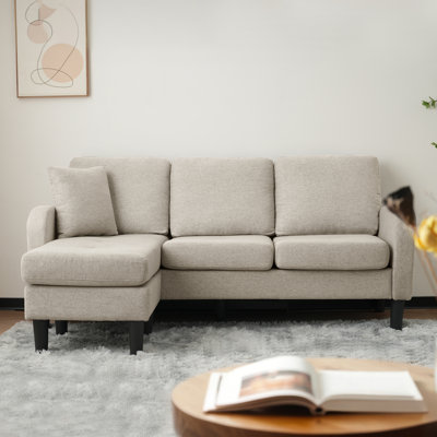 3 Seater Linen Sofa