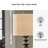 Luanndon Buffet Lamp