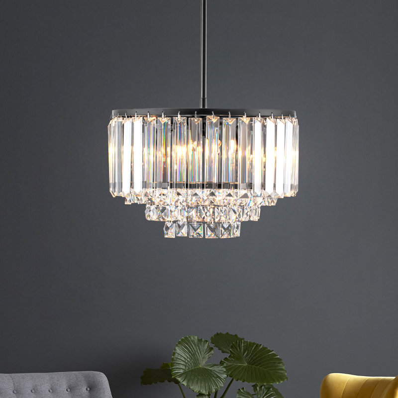 Lustre à gradins Amiriya, Trois lumières