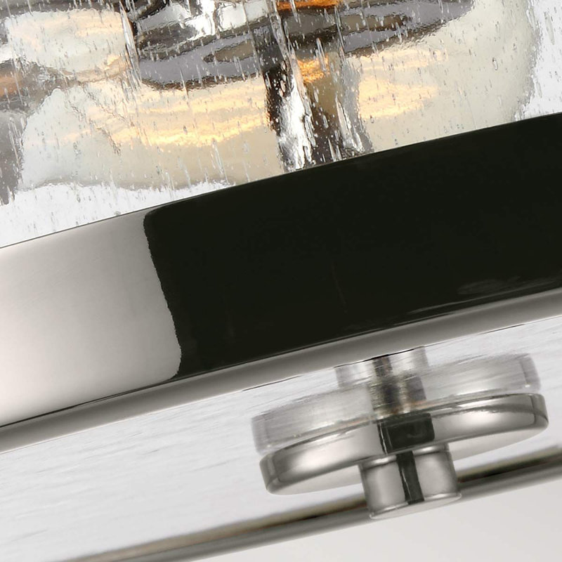 Kingsley Glass Semi Flush Mount