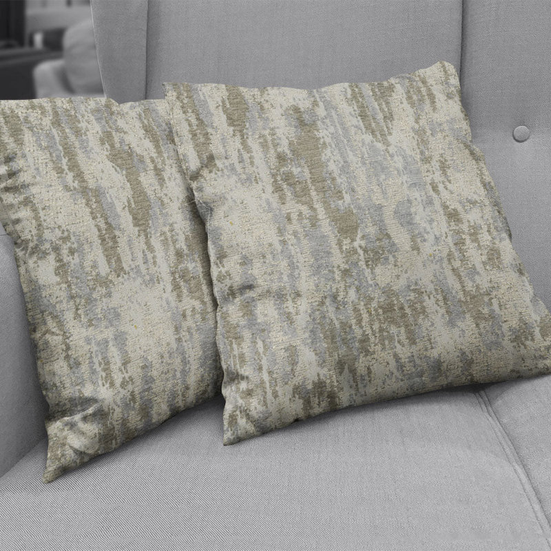 Tissu en chenille de marbre Abbeyshea par The Yard, Fumée