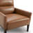 Katya Faux Leather Armchair-1805815289