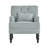 Arnice 29" W Button Tufted Upholstered Club Chair with Nailhead Trim (Set of 2)-1021575224