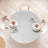 Highland Dunes Abstract Fitted Round Tablecloth Multicolor-484054925