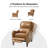 Neliyah 28.75" Wide Genuine Leather Manual Recliner(Set of 2)-105356757