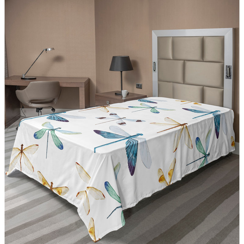 Drap plat Ambesonne, Drap plat pour lit simple