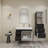 35.4" Wall-Mounted Single Bathroom Vanity Set-70381327