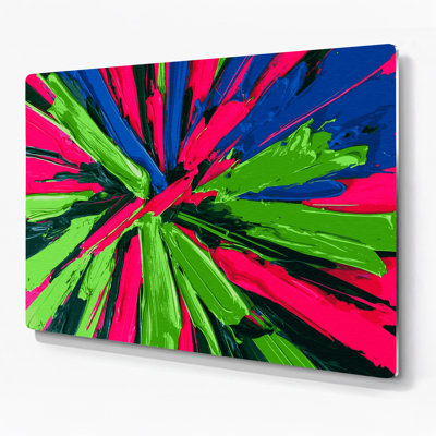 Neo Expressionism 81 Gray Metal Wall Art