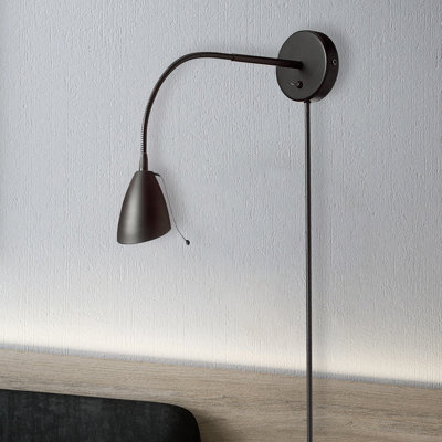 Projecteur encastré noir mat à 1 lumière Hildegarde