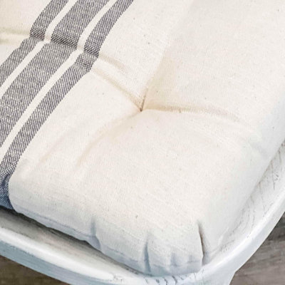 Market Place Gray Chair Pad