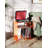 Table With Storage Shelf, Clear Side Table Nightstand-1464333932