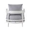 Patio Lounge Chair with Canvas Cushions