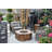 Manchester Outdoor Classic Concrete Fire Table 45,000 BTU - Includes Lava Rocks & PVC Cover-80411720-49259714