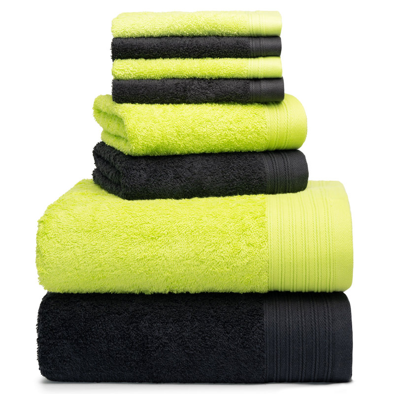 Doncia Midweight Mulit-Size Set, Black/Apple Green