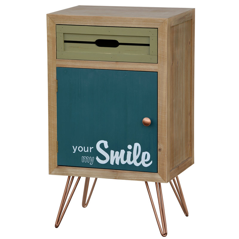 40 cm W Bedside Table