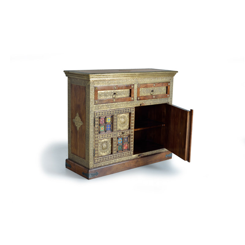 105cm Solid Wood Sideboard