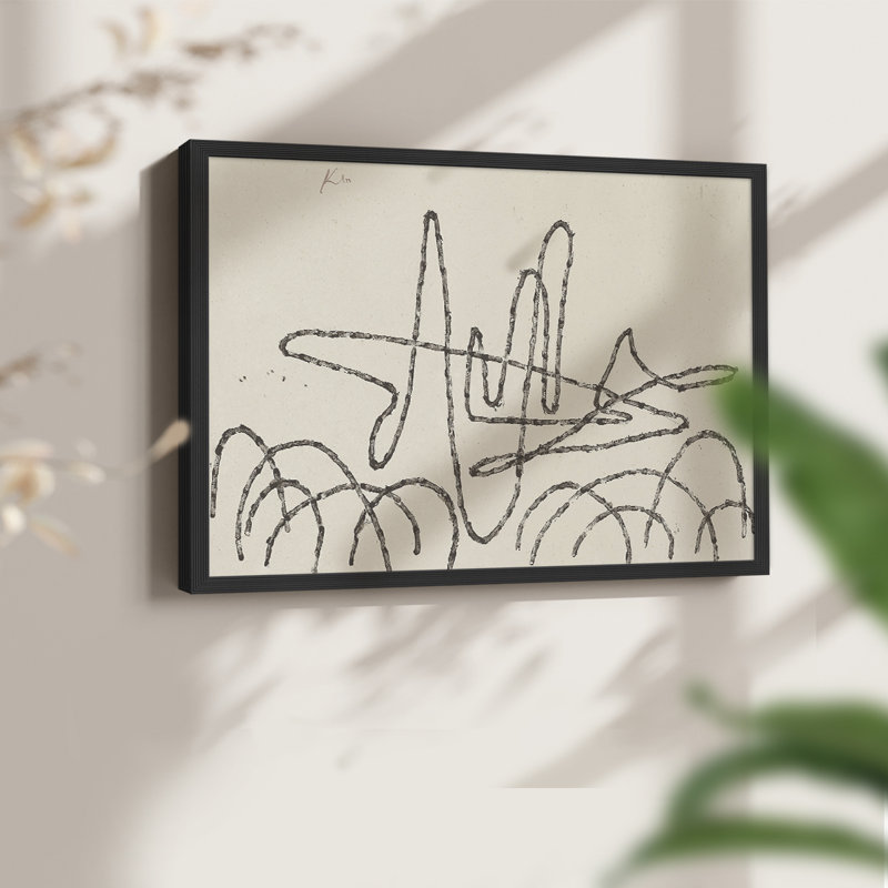 Croquis rétro - Édition encadrée - Restickable, H 11 po x l 14 po, Noir