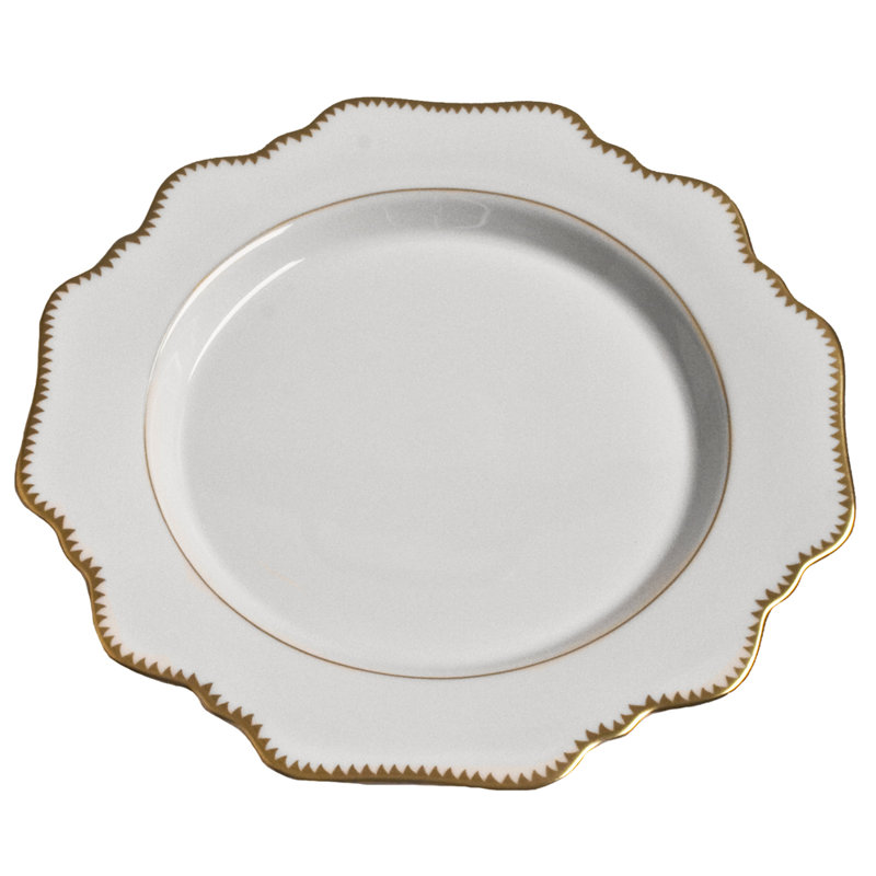 Simply Anna Porcelain Salad/Dessert Plate