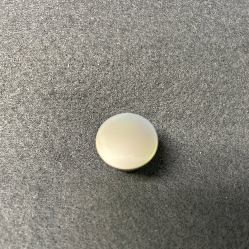 (Paquet de 5) Poignée conique 7/8 po, Nickel mat