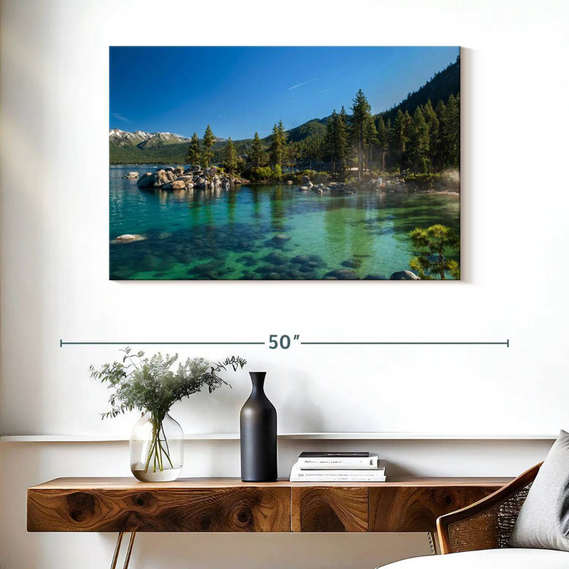 Alvord Emerald Lake Tahoe, H 26 po x l 39 po