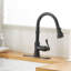 Robinet de cuisine rétractable à poignée simple avec accessoires-59589845