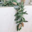9' Flocked Woodland Pine and Berry Artificial Holiday Garland with Pinecones