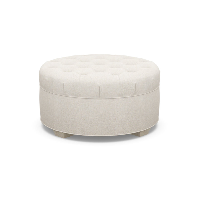 Round Ottoman, 5246-70, Sandstone
