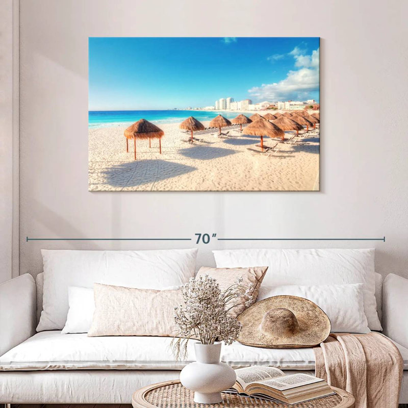 Gillard Cancun Gillard scène, H 30 po x l 45 po