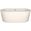 Estee 66'' L Freestanding Air Bathtub-88750897