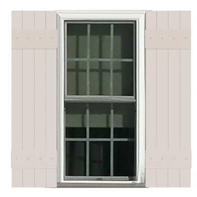 Closed Board and Batten Shutters (PAIR)