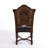 Beazer 19'' H Genuine Leather Upholstered Side Chair-179165385