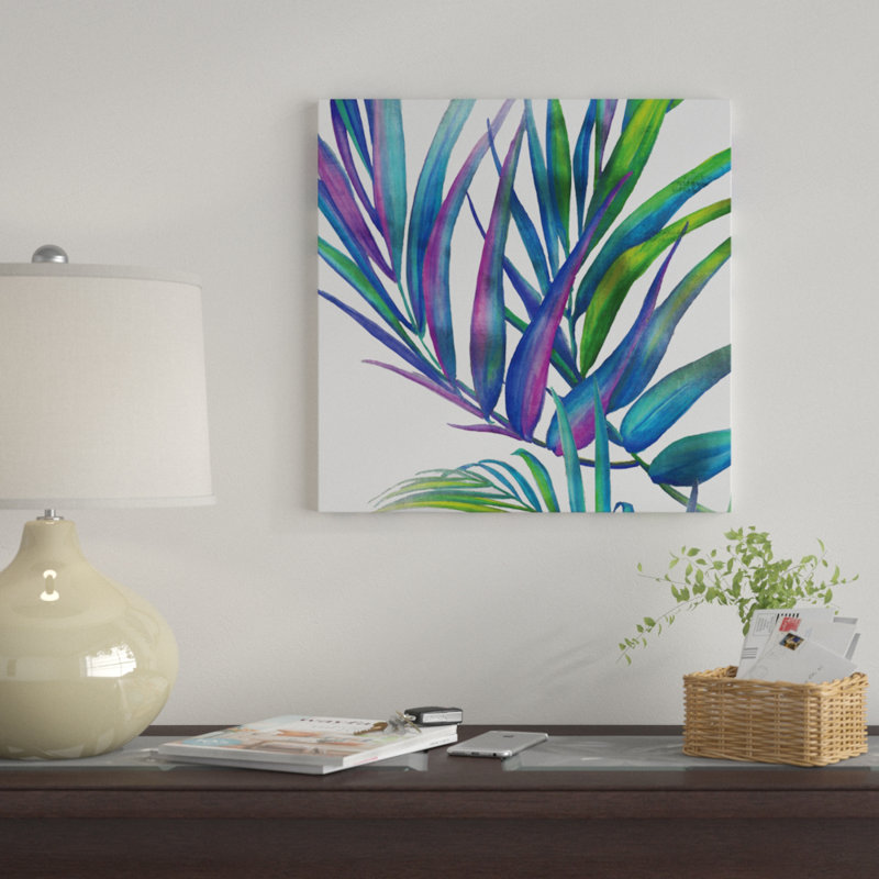 « color leaves i », impression sur toile, H 48 po x l 48 po x P 1,5 po, Pas de tapis, Toile tendue