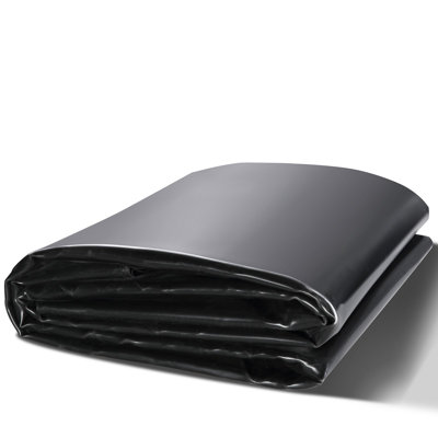 Pond Liner, 15 x 20 ft 45 Mil Thickness, Pliable EPDM Material Pond Skins, Easy Cutting Underlayment for Fish or Koi Ponds, Water Features, Waterfall Base, Fountains, Water Gardens, Black