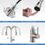 Robinet de cuisine extractible à poignée simple-59146891