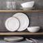 Assiettes plates Noritake Platinum Wave, 11 po