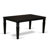 9 Piece Dining Room Table Set Includes a Rectangle Kitchen Table with Butterfly Leaf and 8 Dining Chairs, 42x84 Inch, Black-1081215568-1081215596-1081215599