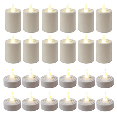 24 Ct Multi Pack LED Candle Set