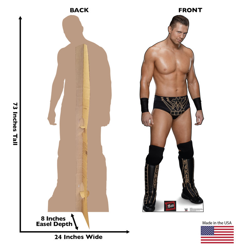 Life-Size WWE Miz Cardboard Cutout Standee 73 x 24 inches