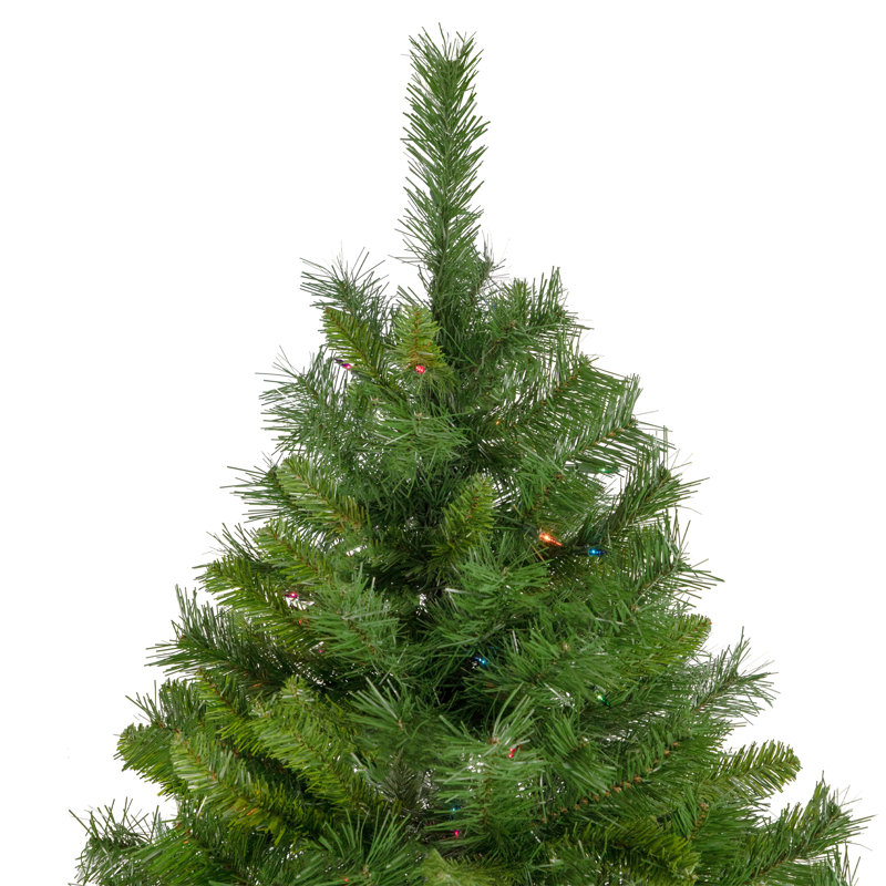 7.5' Pre-Lit Chatham Pine Artificial Christmas Tree Multi-Color Lights