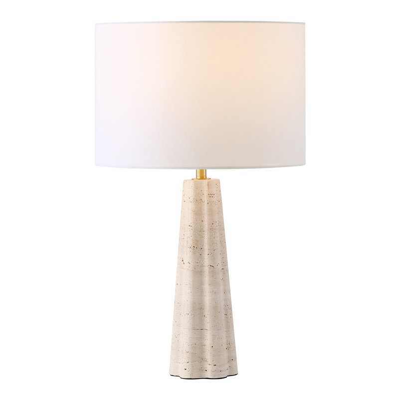 Charay Travertine Table Lamp