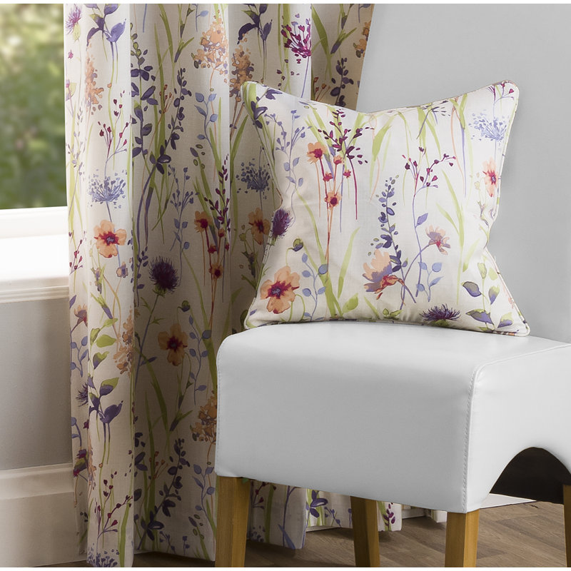 Longbridge Hampshire Cushion Cover Floral Square Throw Pillow Cover