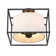 Hodder Fabric Semi Flush Mount