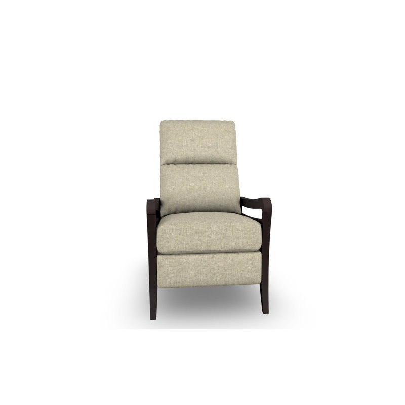 Fauteuil inclinable moderne, Lin lin, Espresso