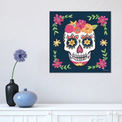 Day of the Dead II 1 Piece Wrapped Canvas Painting