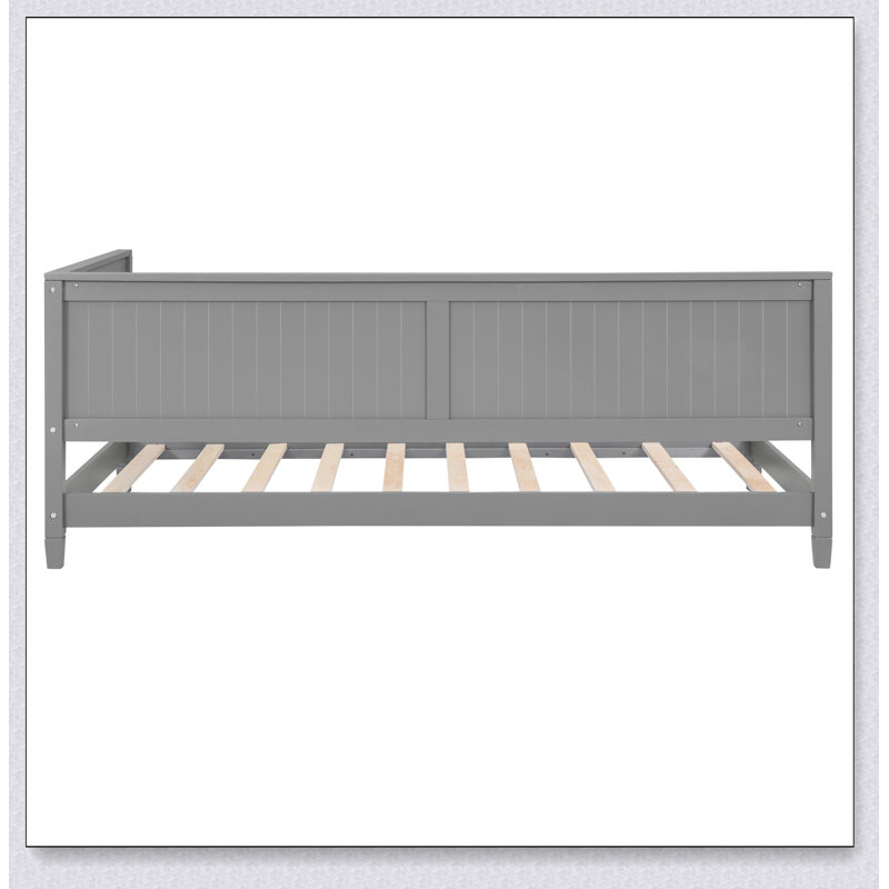 Wood Daybed/Sofa Bed, Grey, Twin